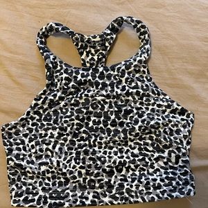 Outdoor Voices high neck sports bra